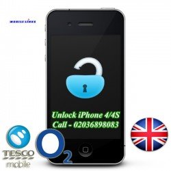 iPhone 4/4S Unlocking - O2/Tesco UK Network